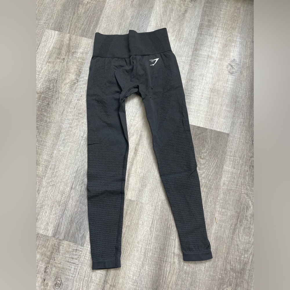 Gymshark Vital Seamless 2.0 Leggings - Black Marl